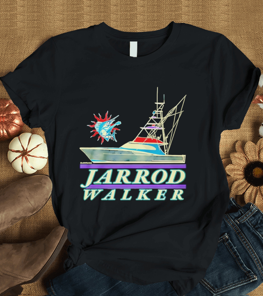 Jarrod Walker Marlin Sportfish Boat T-Shirt