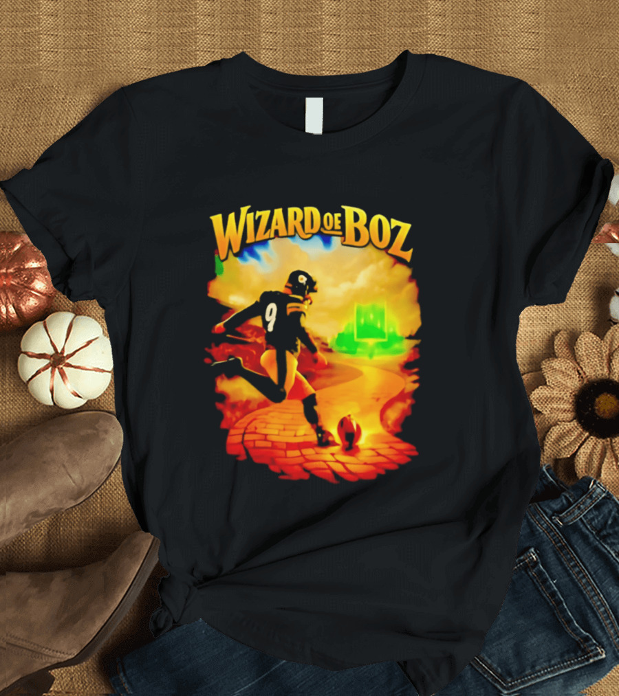 Wizard Of Boz Chris Boswell Pittsburgh Steelers Football Kicker Fantasy T-Shirt