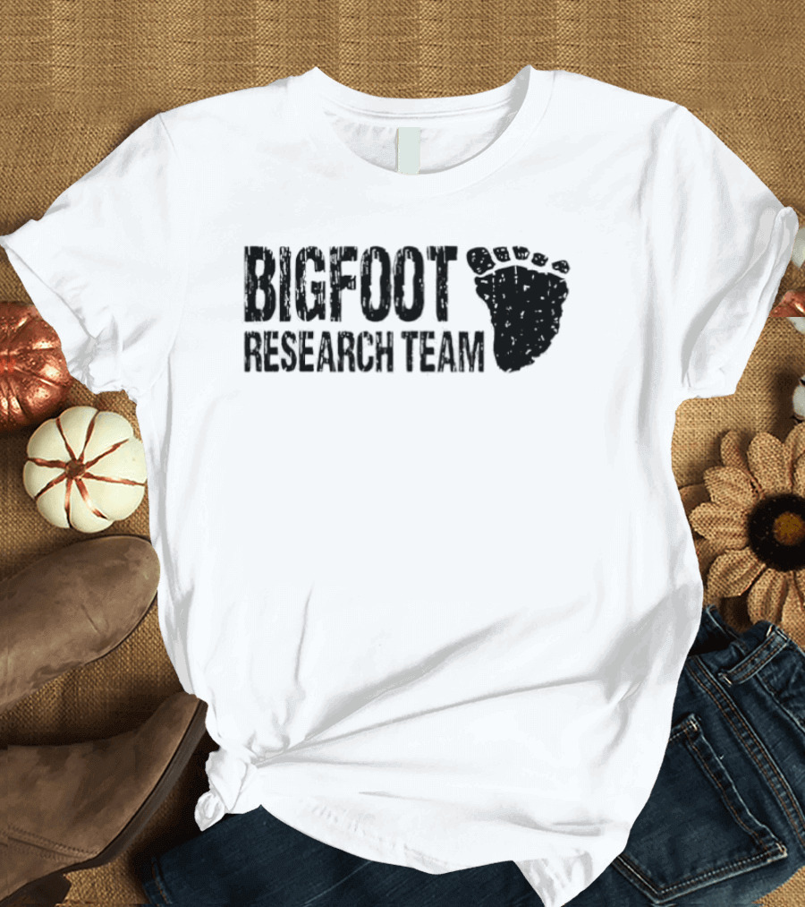Bigfoot Research Team Footprint T-Shirt