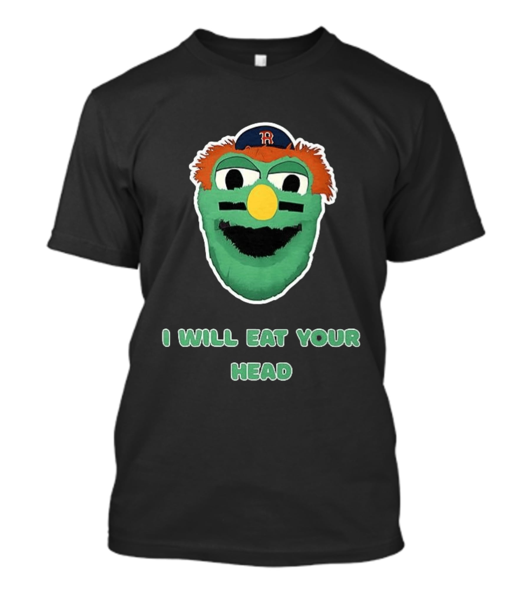 Boston Red Sox Wally Mascot I Will Eat Your Head T-Shirt