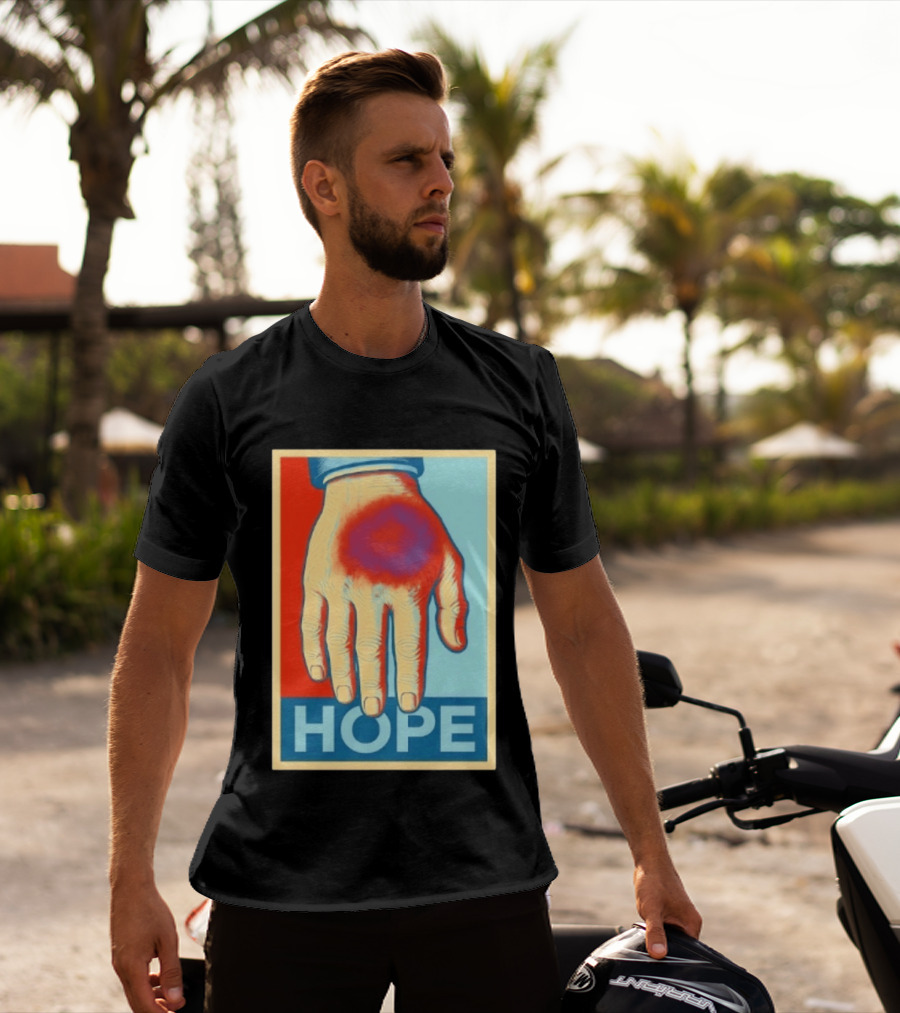 Trump Hope Hand Pop Art Style Springs Eternal T-Shirt