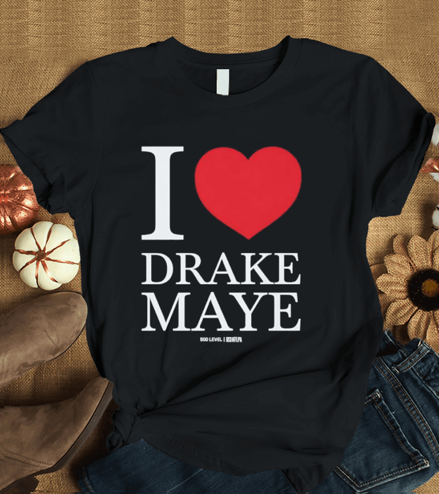 I Heart Drake Maye T-Shirt