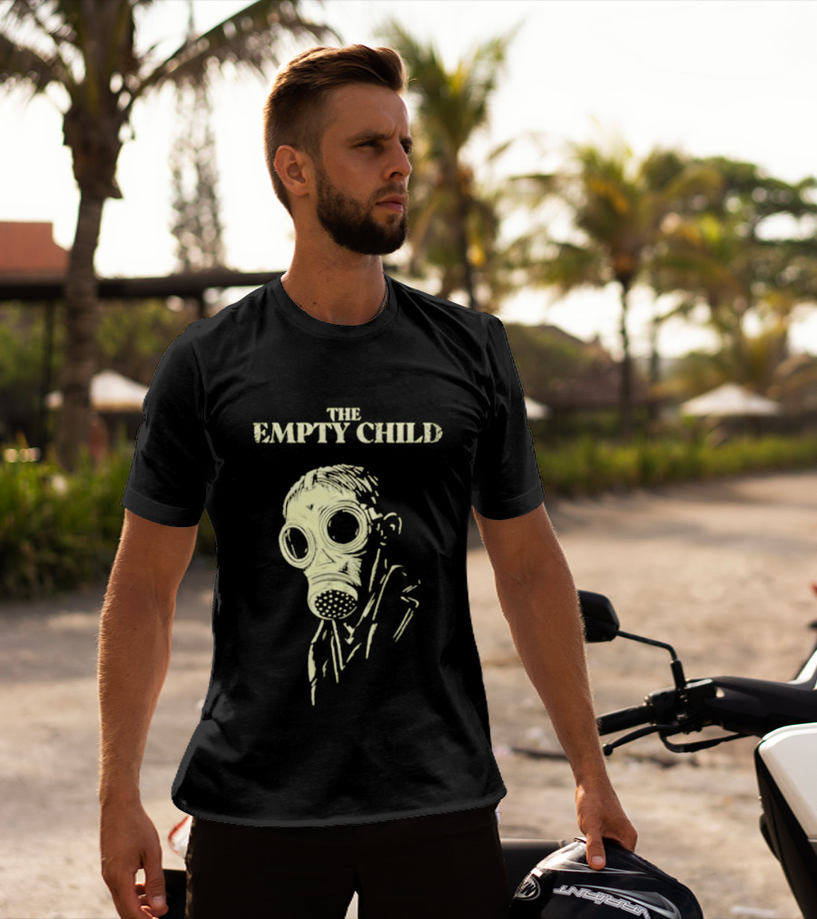The Empty Child Doctor Who Gas Mask Image T-Shirt