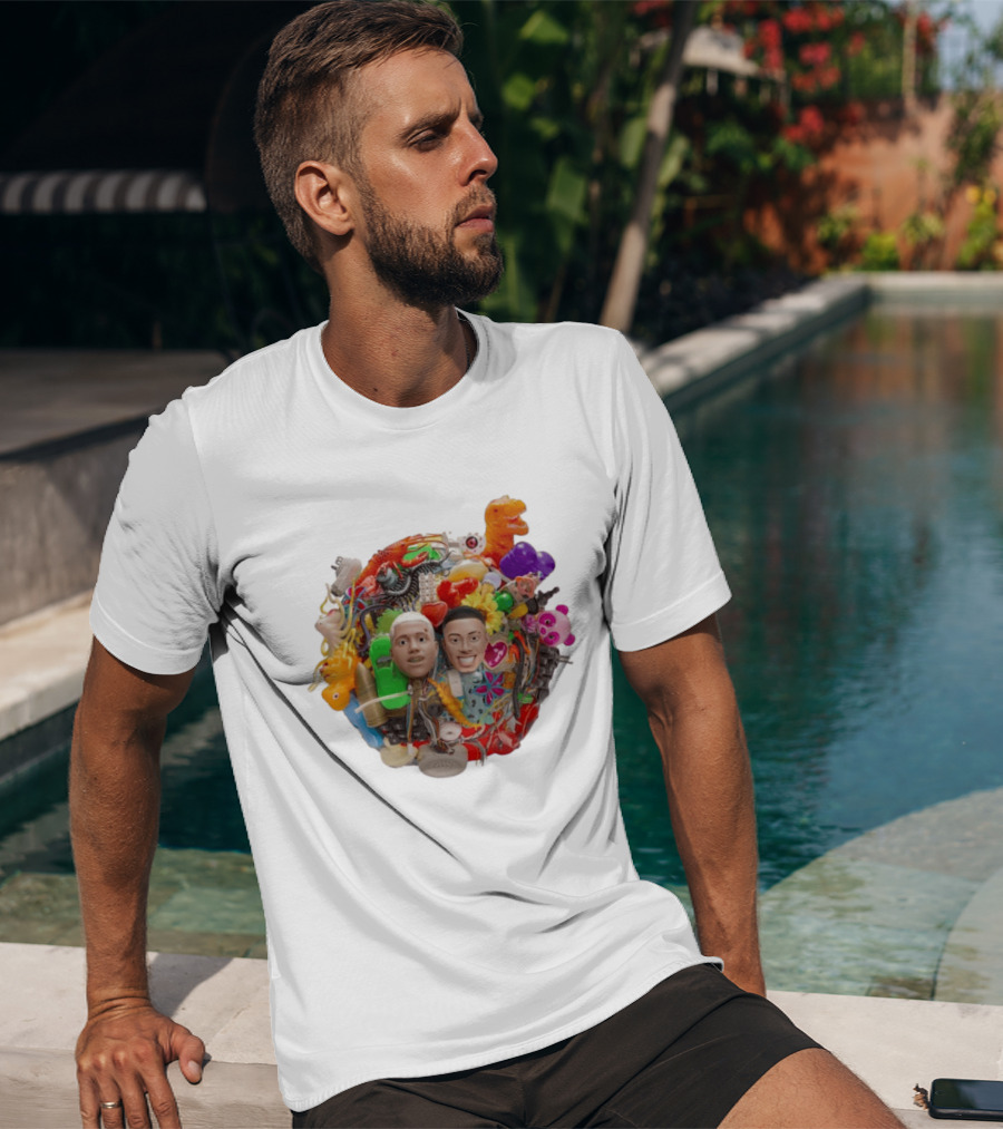 Camiseta Colapso Global TETO WIU Eclectic Toy Collage T-Shirt