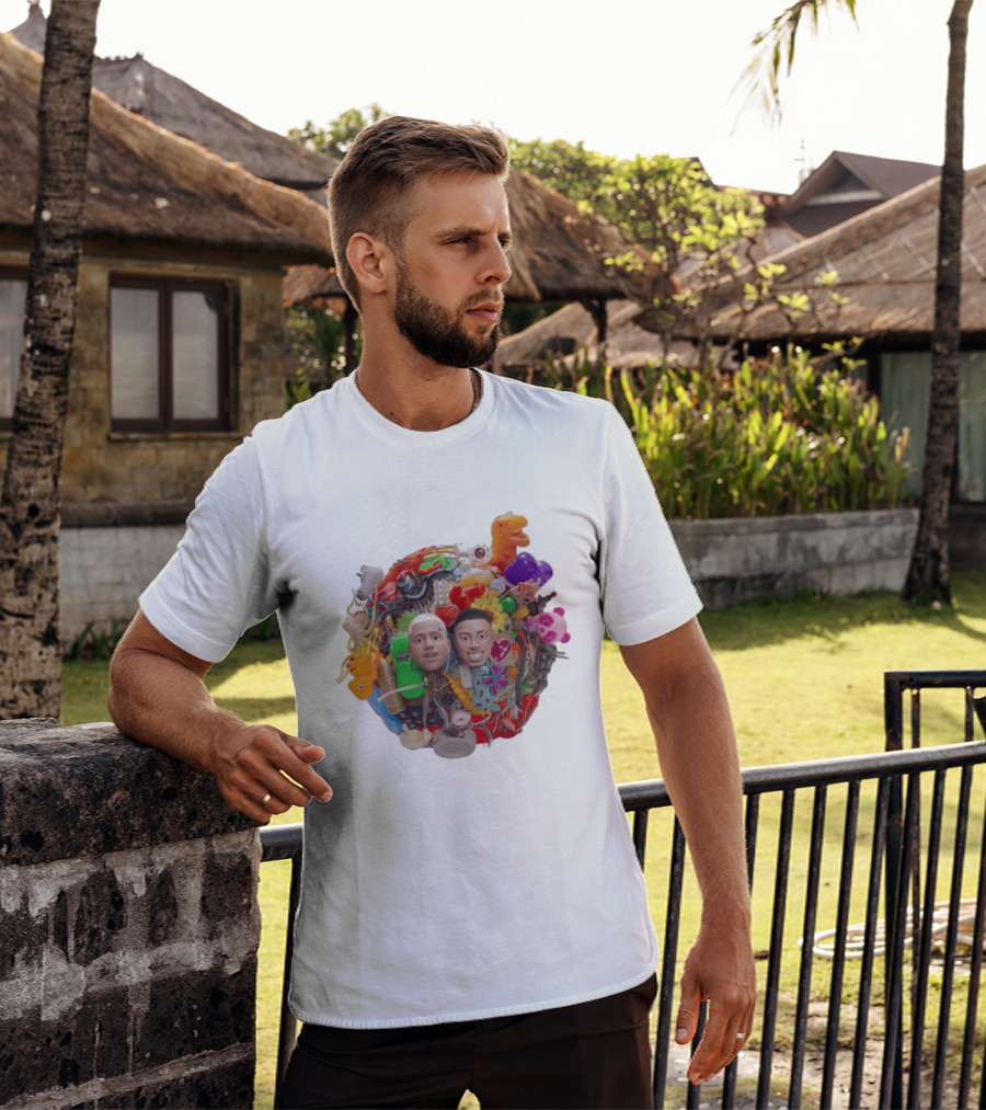 Camiseta Colapso Global TETO WIU Eclectic Toy Collage T-Shirt