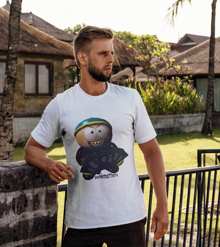 Eric Cartman Penkmatters Money Grinning South Park T-Shirt