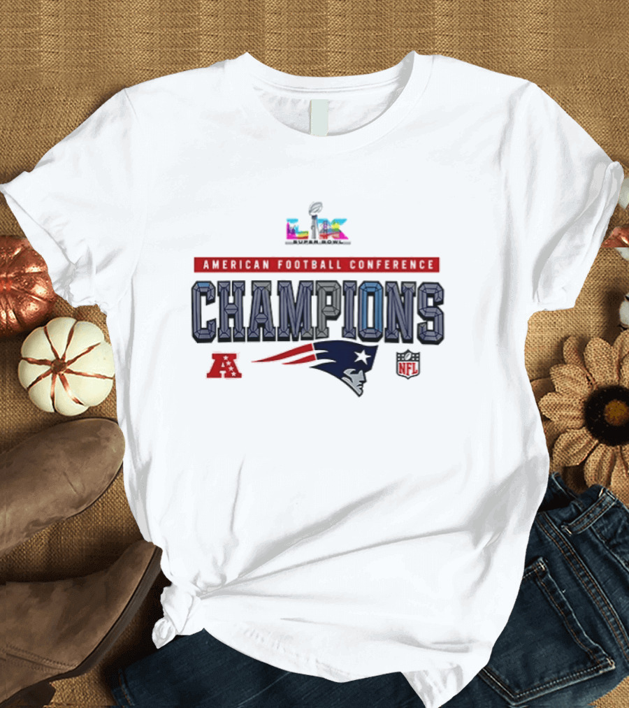 New England Patriots American Football Conference Champions T-Shirt