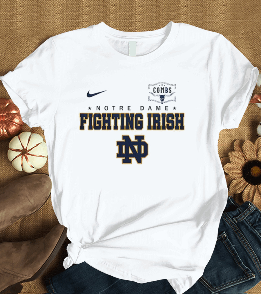 Nike Notre Dame Fighting Irish ND Luke Combs Collaboration T-Shirt
