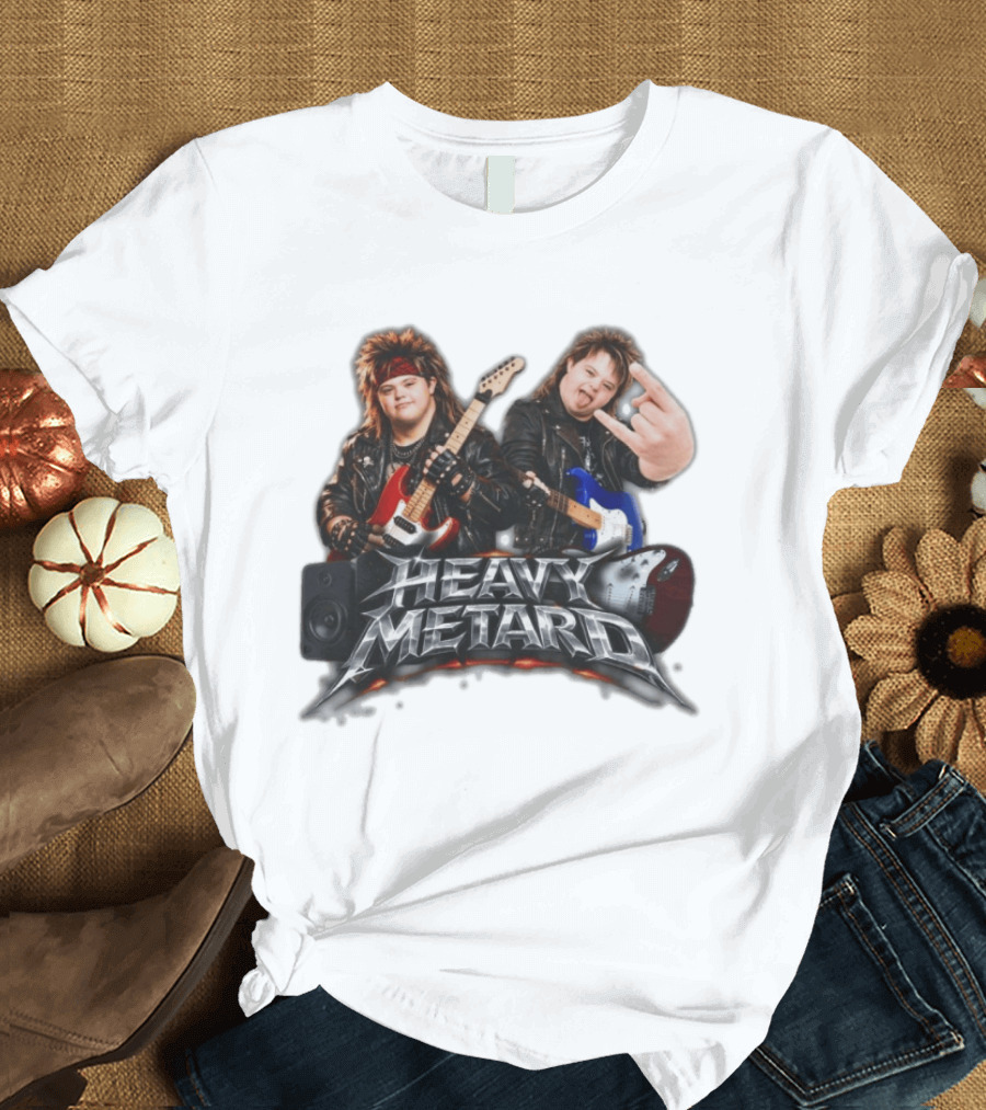 Heavy Metard Rock Gestures And Guitars T-Shirt