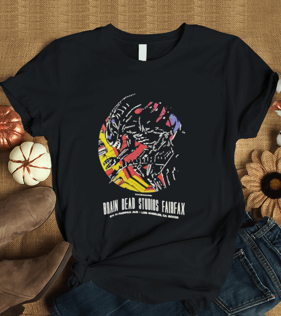 Brain Dead Studios Fairfax Alien One To Another Aug 4 Los Angeles CA RSVP T-Shirt
