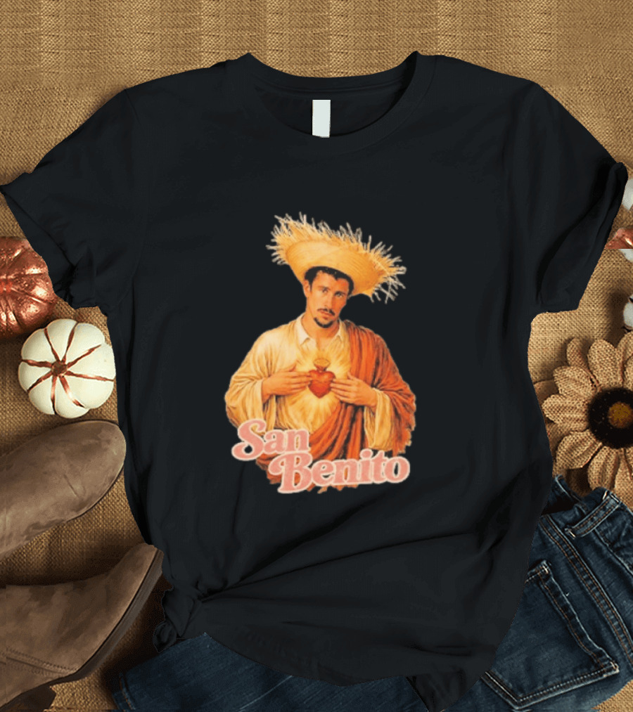San Benito Bad Bunny Sacred Heart Aura T-Shirt