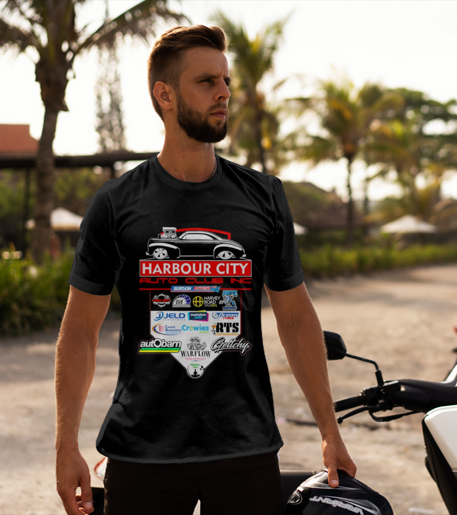 Harbour City Auto Club Burson Central Queensland Crowies Paints Inspirations Paints Wurth Ocean Tyres 2026 T-Shirt