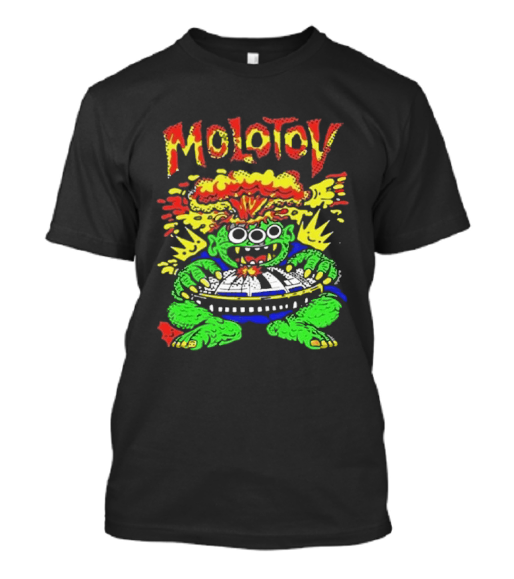 Molotov January 31 2026 Mexico Monster Art Explosion T-Shirt