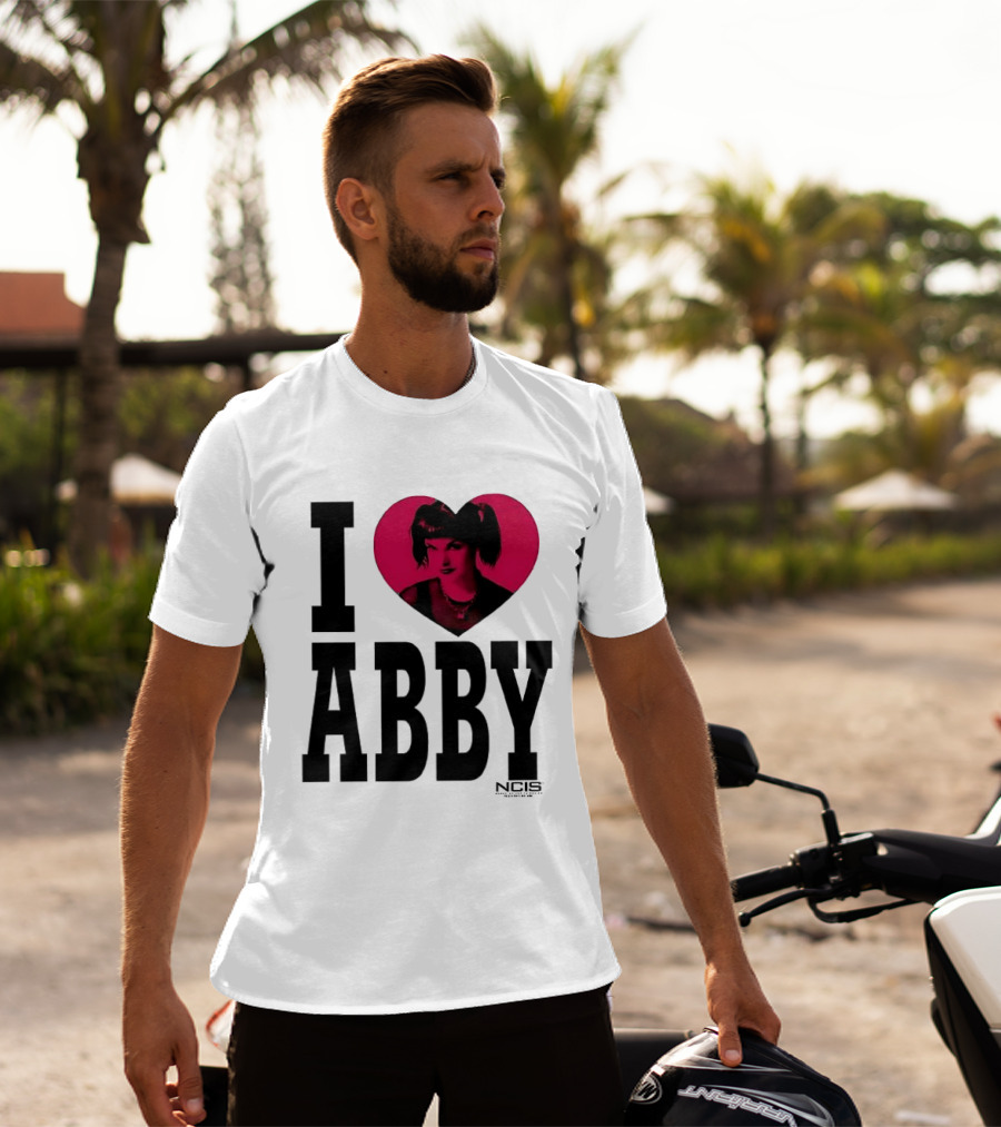 I Love Abby NCIS Pauley Perrette Fan Merchandise T-Shirt