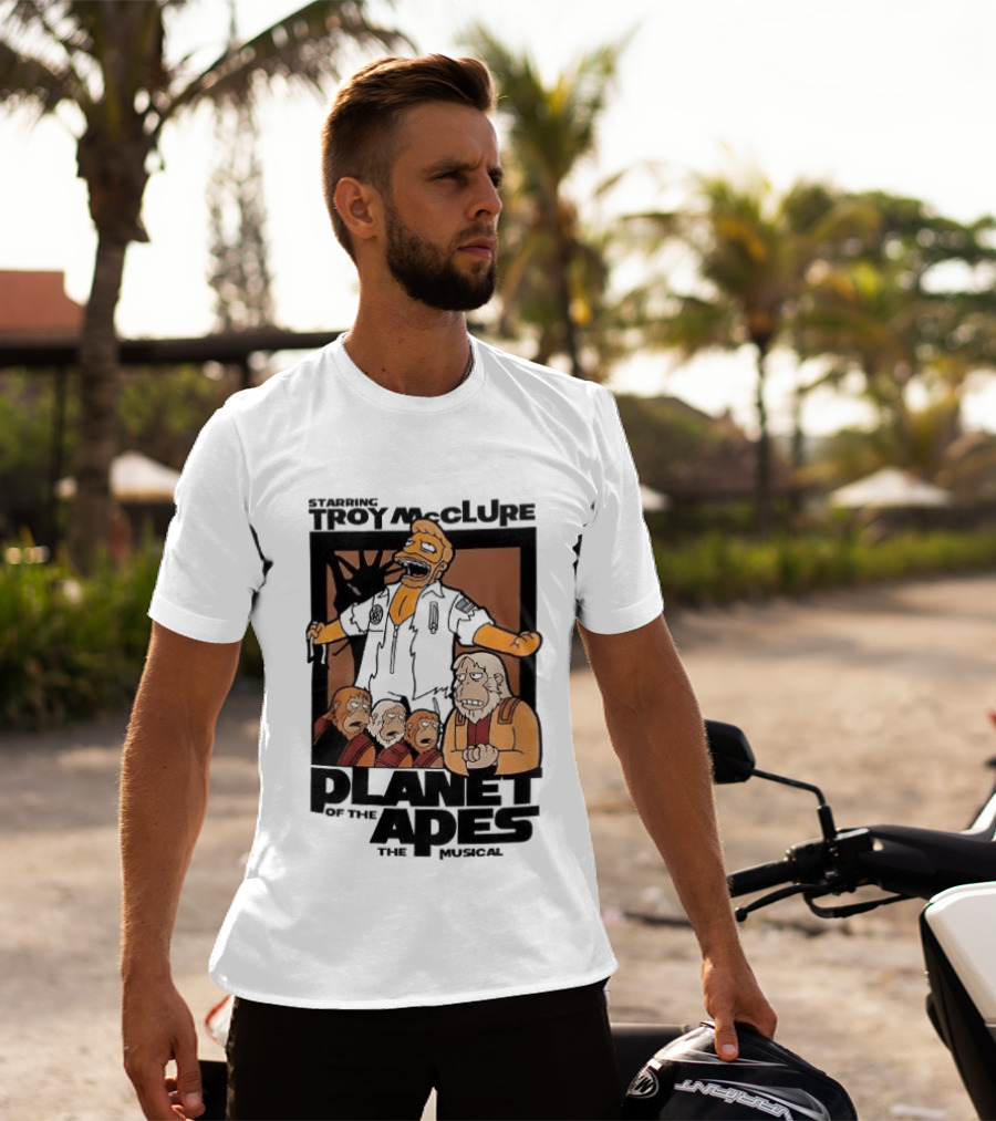Starring Troy McClure Planet Of The Apes The Musical T-Shirt
