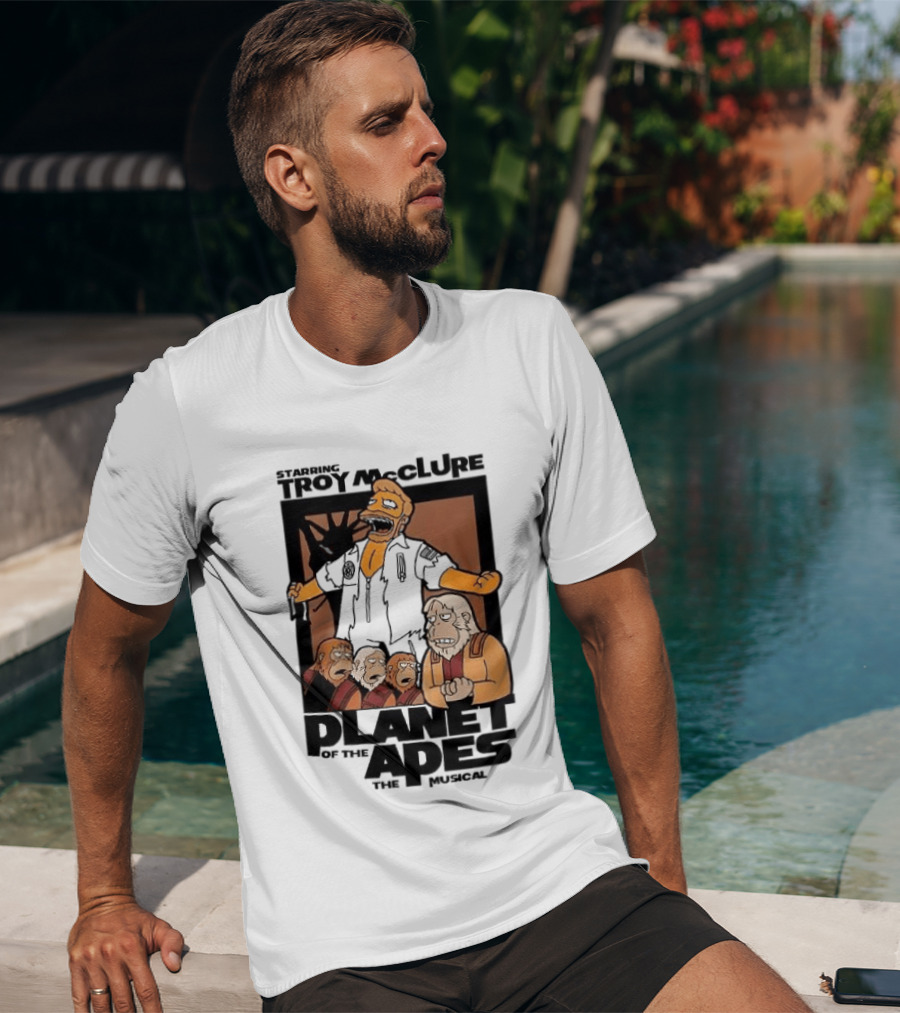 Starring Troy McClure Planet Of The Apes The Musical T-Shirt