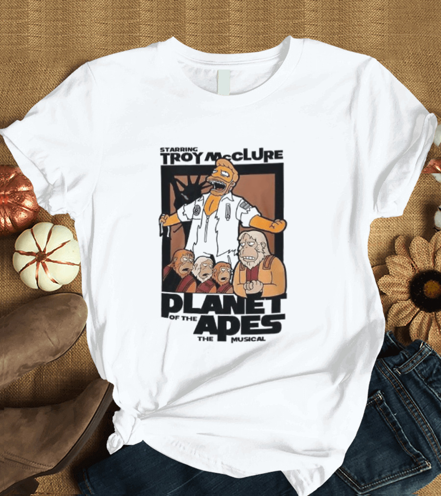 Starring Troy McClure Planet Of The Apes The Musical T-Shirt