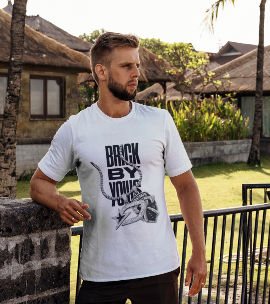 Optic Texas Brick By Yoius T-Shirt