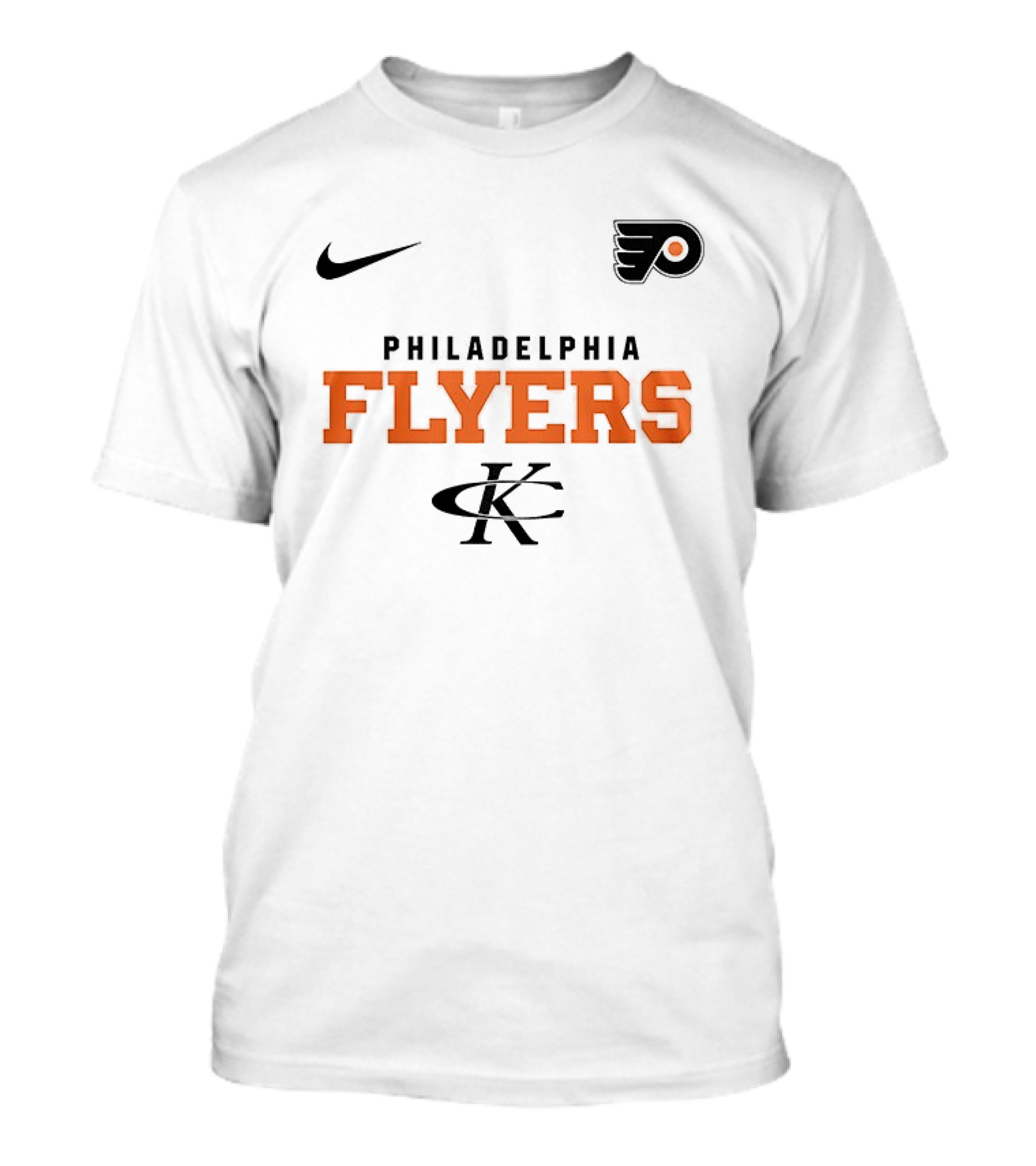 Philadelphia Flyers Kenny Chesney No Shoes Nation Tour Nike Collaboration T-Shirt