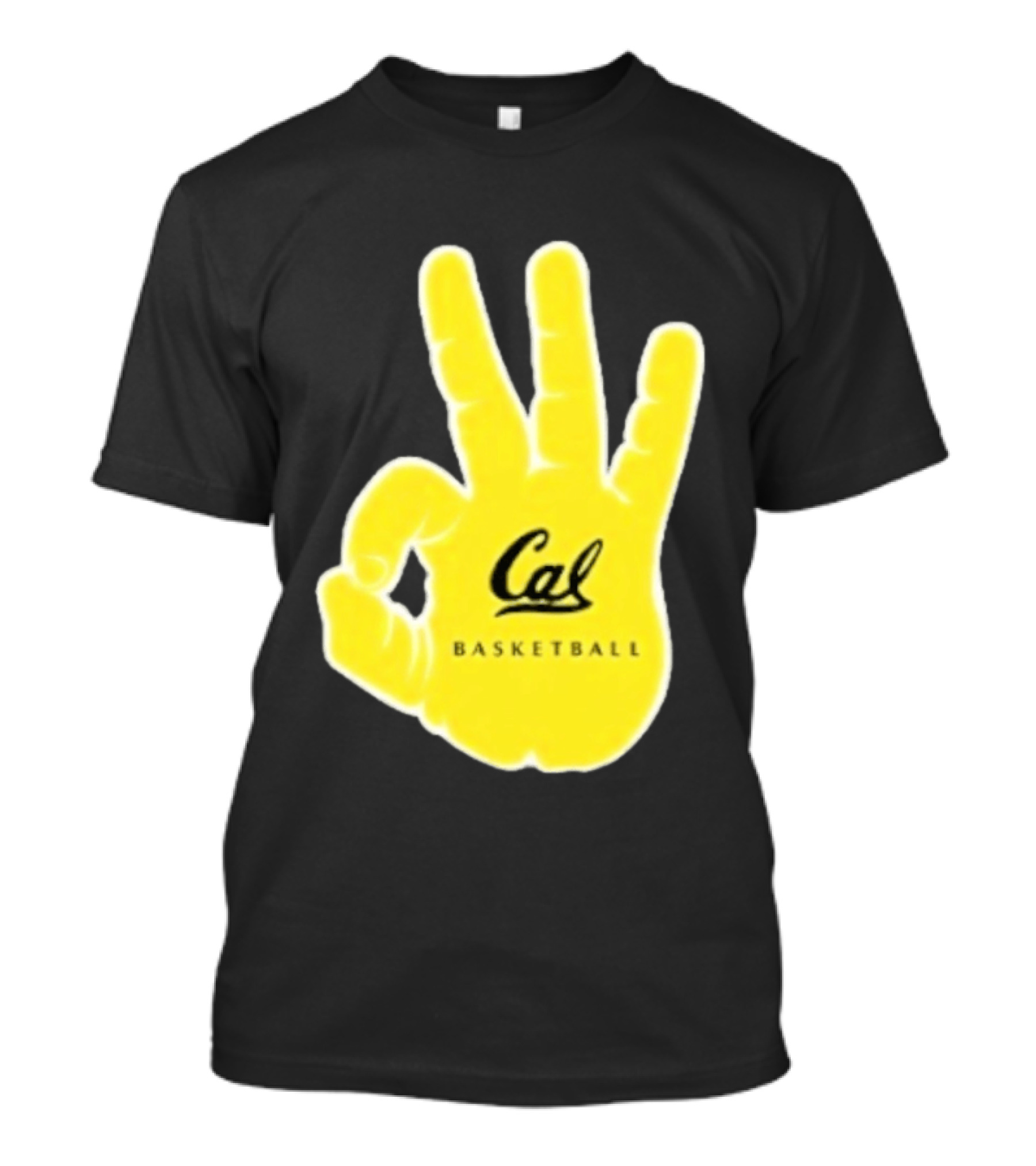 Cal Basketball Hand Sign California Golden Bears T-Shirt