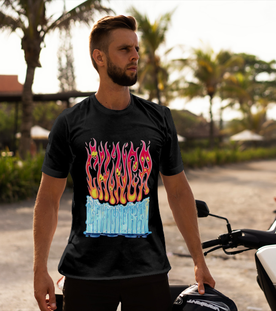 Chili Chimichanga Ice Fire Fusion Melting Pantera T-Shirt
