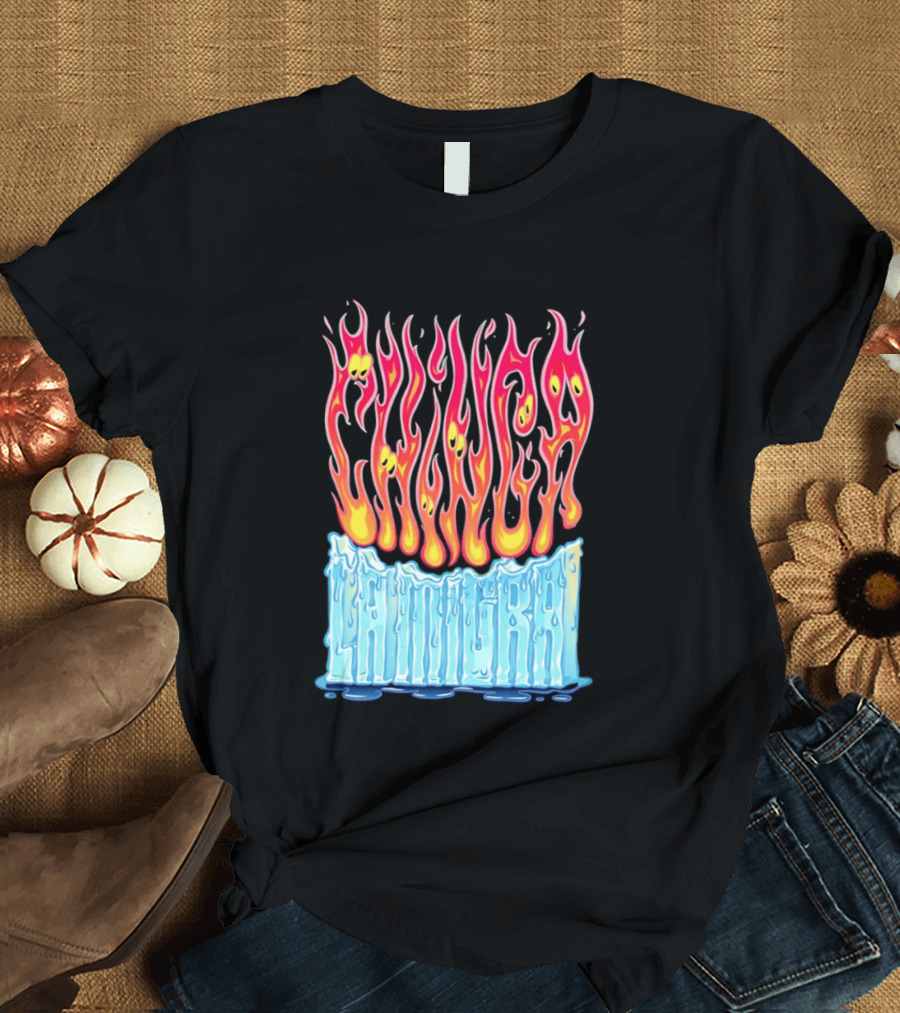 Chili Chimichanga Ice Fire Fusion Melting Pantera T-Shirt
