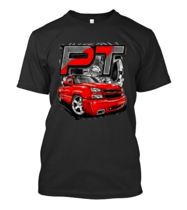 PT Project Torque INTIMIDATOR SS CLONE Red Pickup T-Shirt