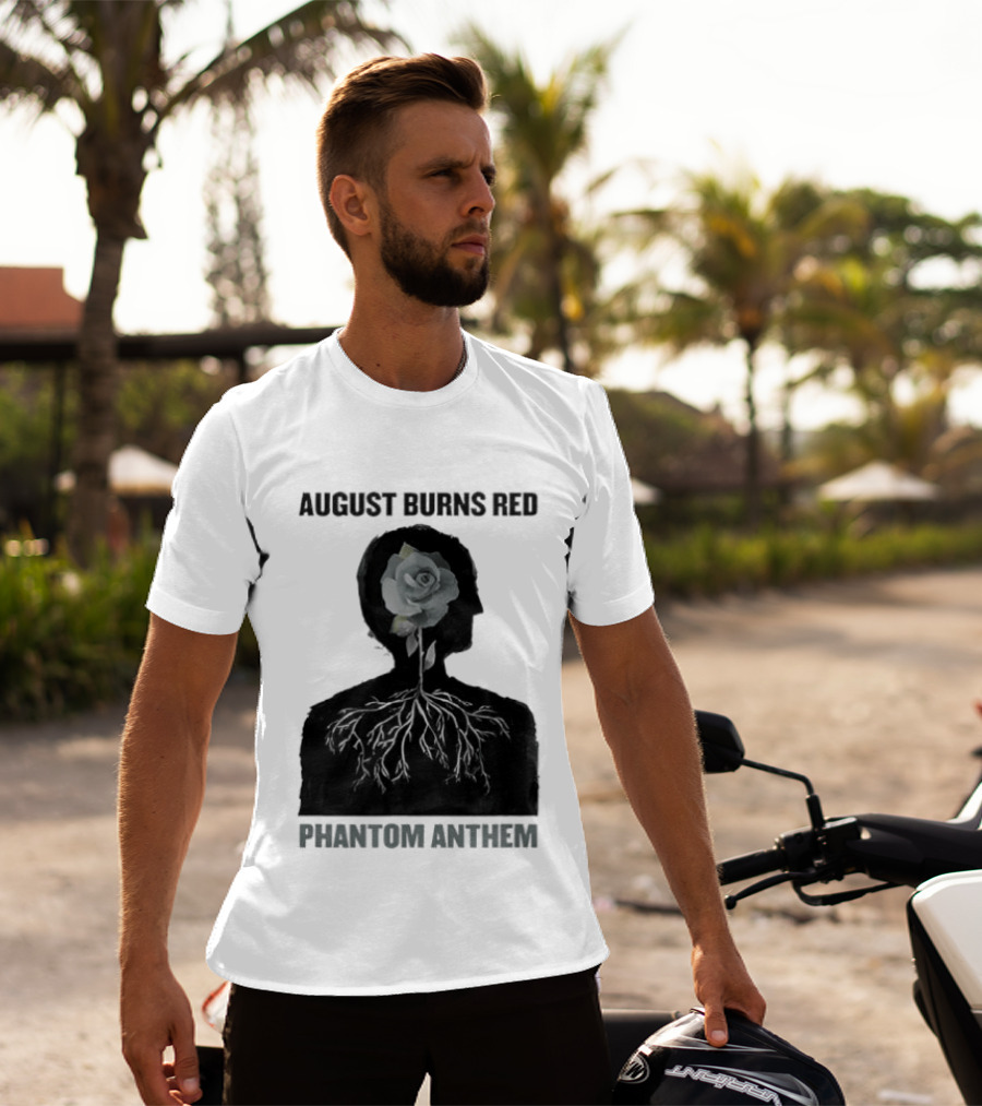 August Burns Red Phantom Anthem Rose T-Shirt