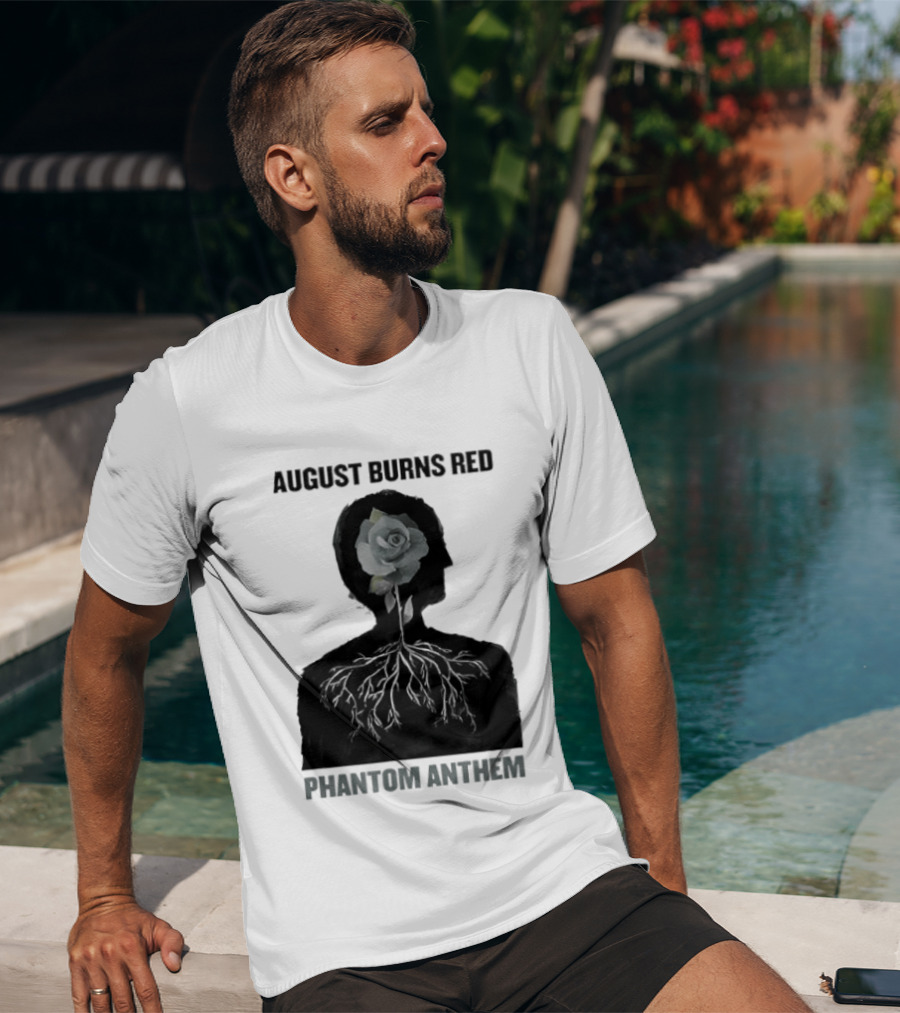 August Burns Red Phantom Anthem Rose T-Shirt