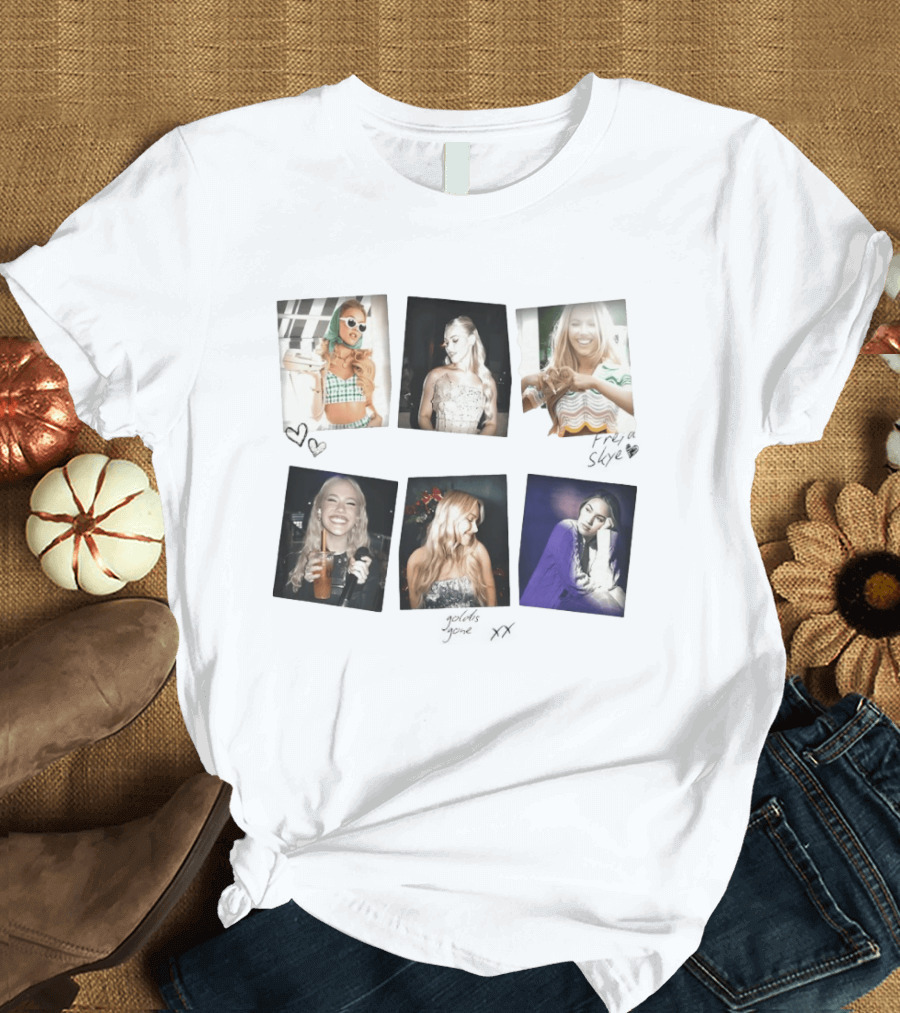 Freya Skye Gold's Gone Song Fashion Collage T-Shirt