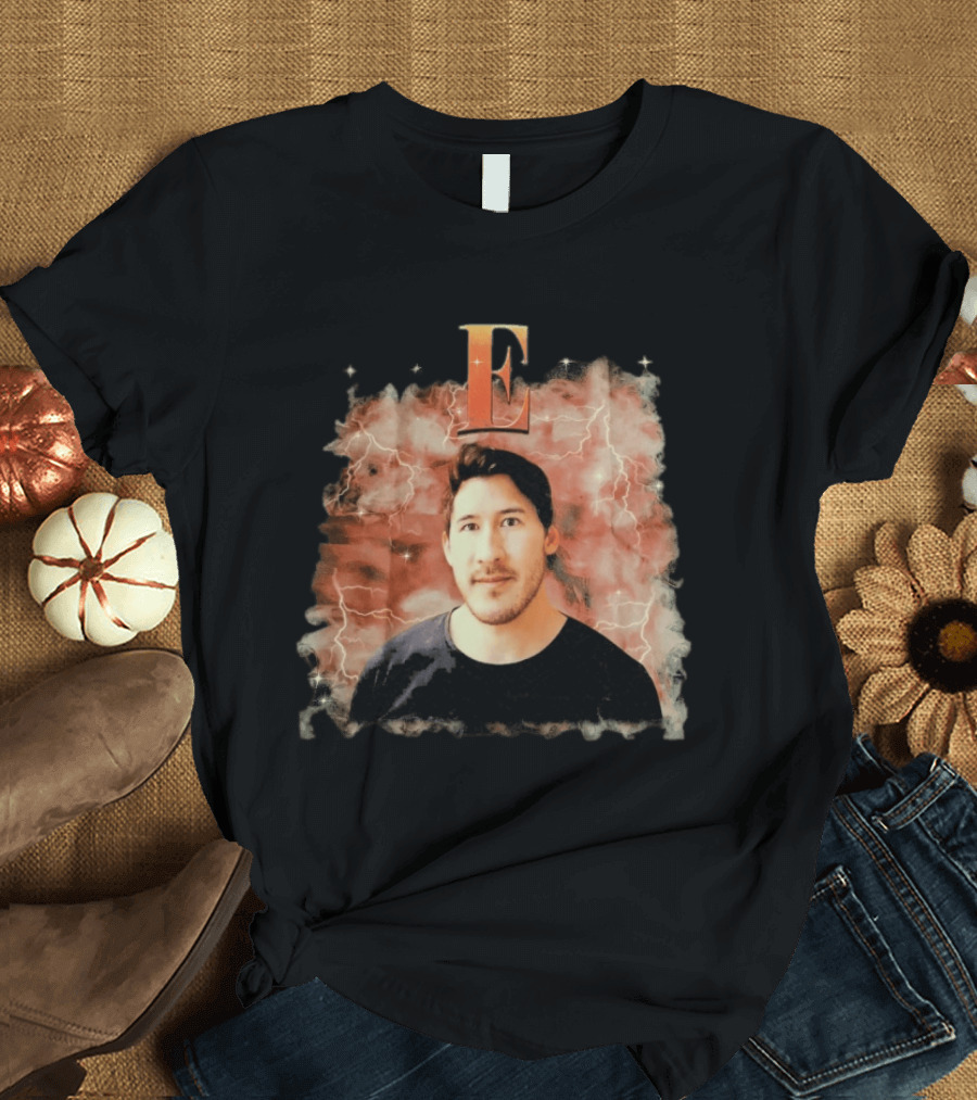 Iron Lung Movie Markiplier E Face Lightning T-Shirt