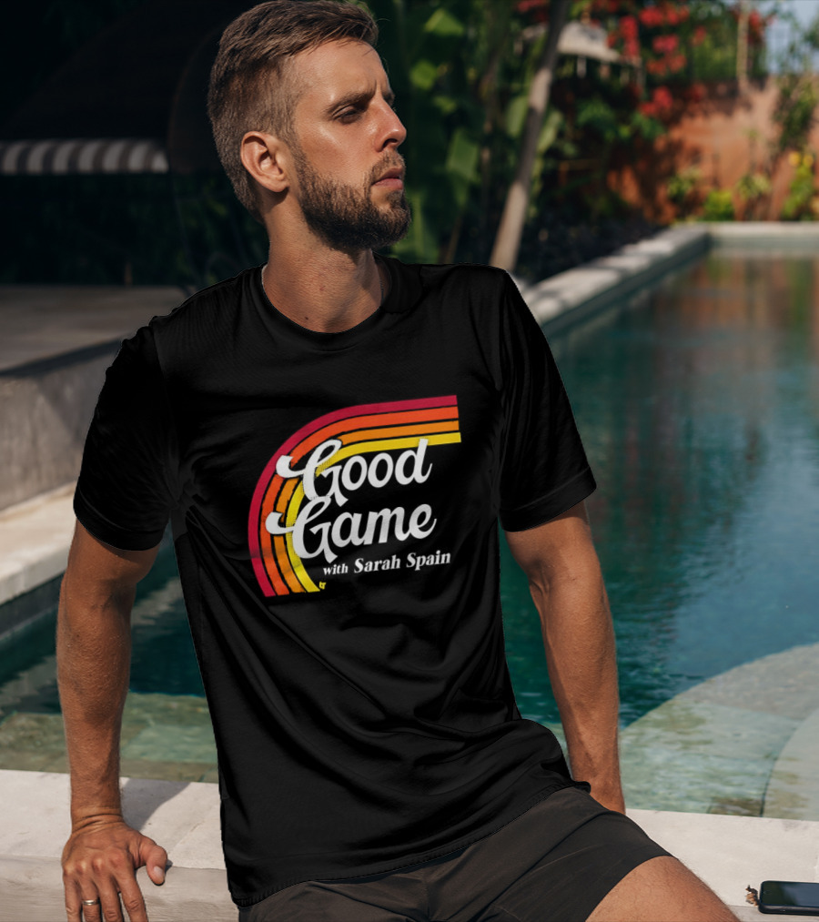 Good Game With Sarah Spain Vintage Rainbow T-Shirt