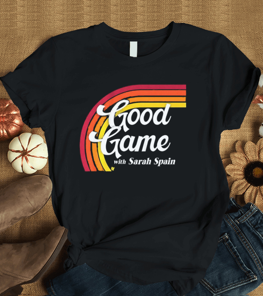 Good Game With Sarah Spain Vintage Rainbow T-Shirt
