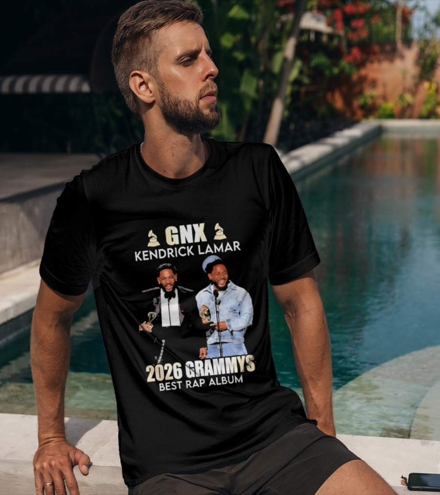 Kendrick Lamar GNX 2026 Grammys Best Rap Album T-Shirt