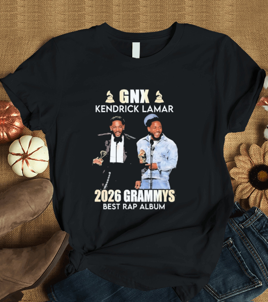 Kendrick Lamar GNX 2026 Grammys Best Rap Album T-Shirt