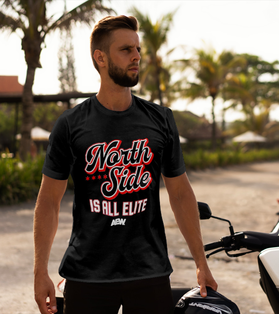 North Side Is All Elite AEW Five Stars T-Shirt
