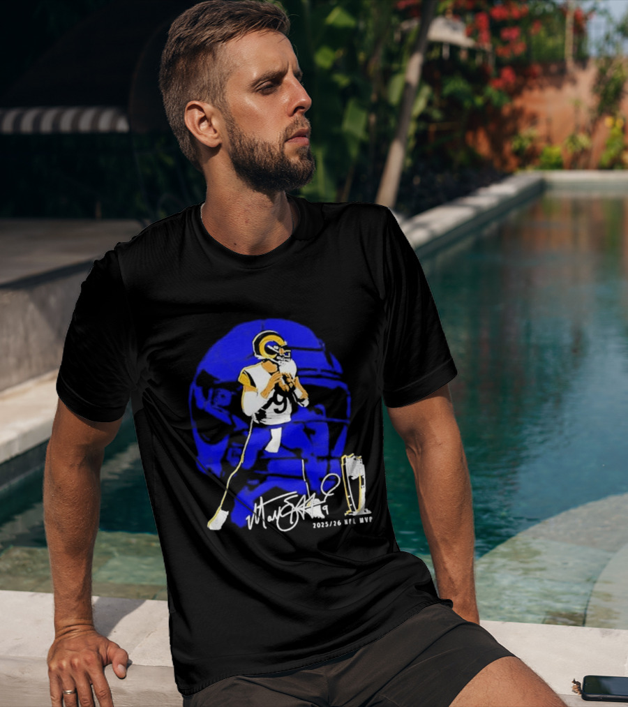 Matthew Stafford LA Rams 2025 26 NFL MVP T-Shirt