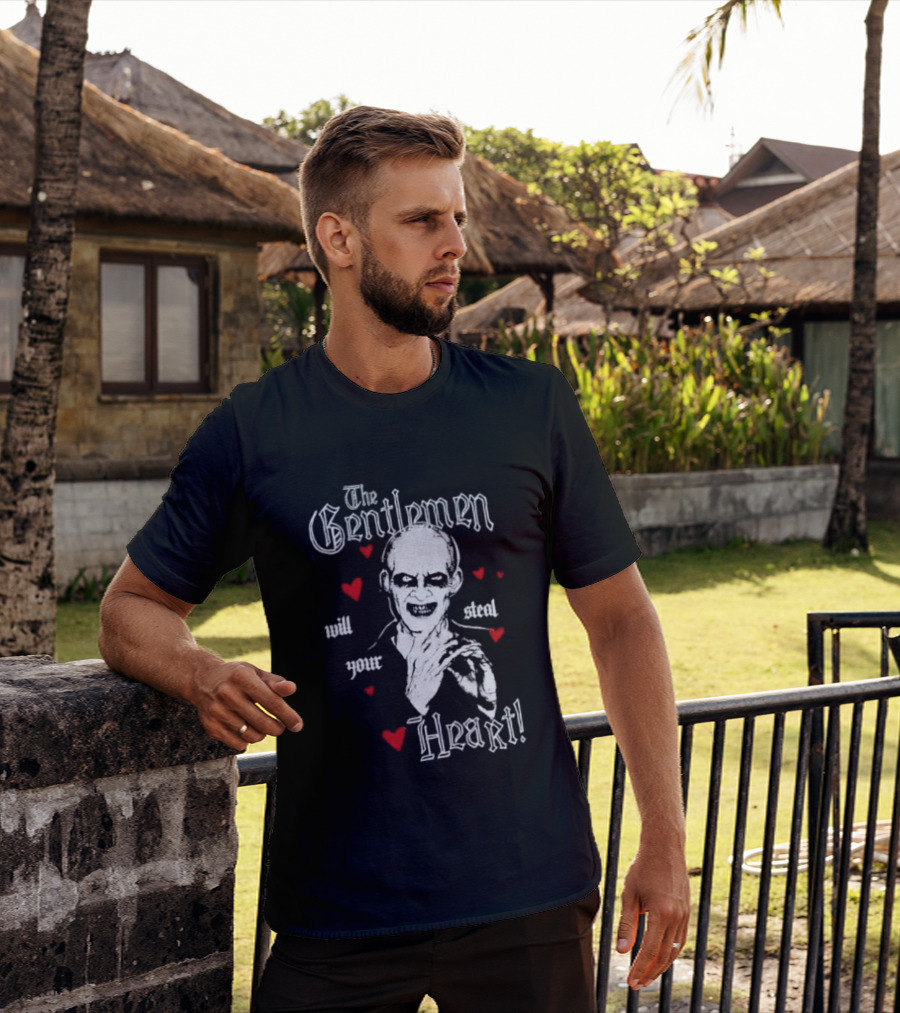 The Gentlemen Vampire Will Steal Your Heart T-Shirt