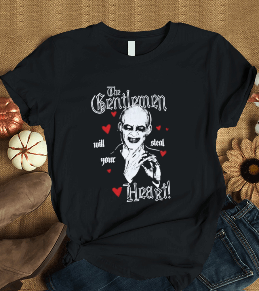 The Gentlemen Vampire Will Steal Your Heart T-Shirt