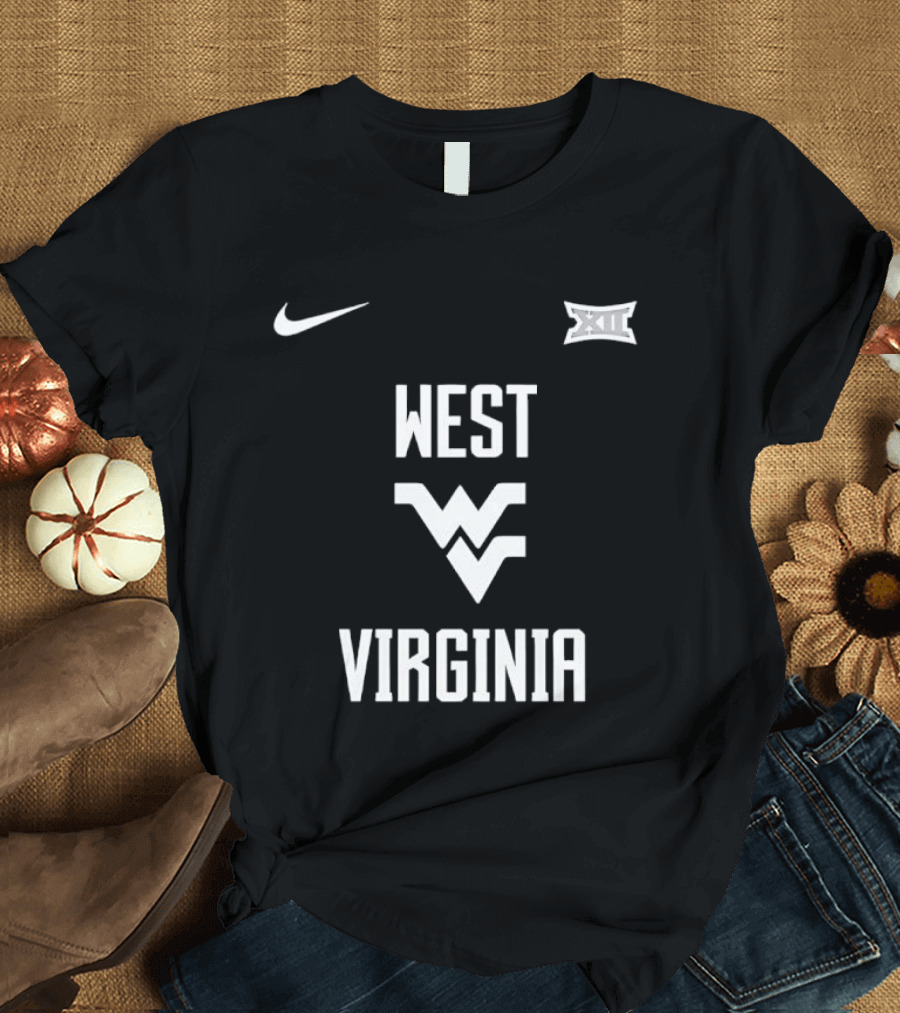 West Virginia Mountaineers Nike Big 12 Basketball T-Shirt