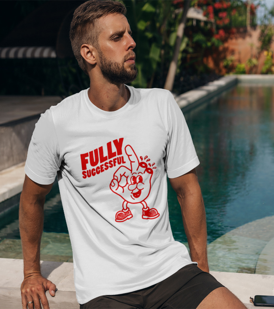 NPS Fully Successful Hand OK Gesture Cartoon T-Shirt