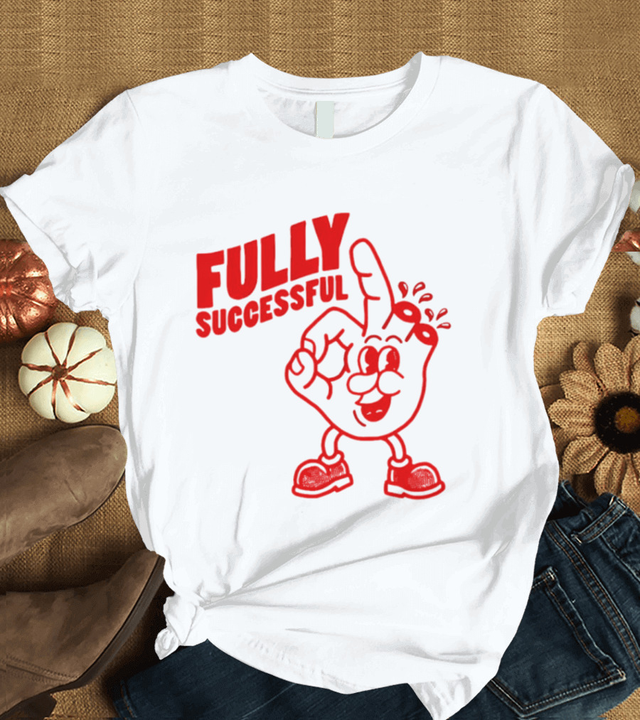 NPS Fully Successful Hand OK Gesture Cartoon T-Shirt