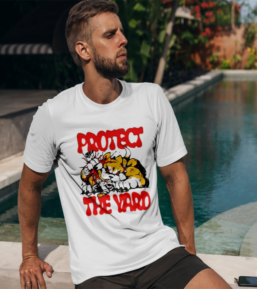 Protect The Yard Aggressive Dog Fighting T-Shirt