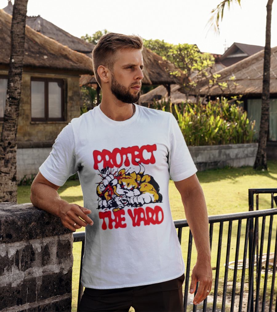 Protect The Yard Aggressive Dog Fighting T-Shirt