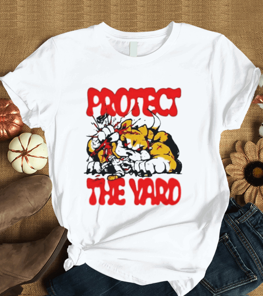 Protect The Yard Aggressive Dog Fighting T-Shirt