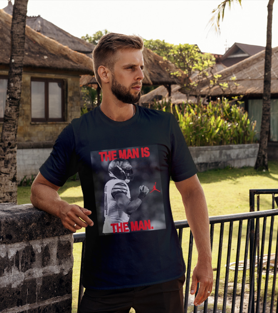 Bobby Wagner Washington Commanders The Man Is The Man Jordan Collaboration T-Shirt