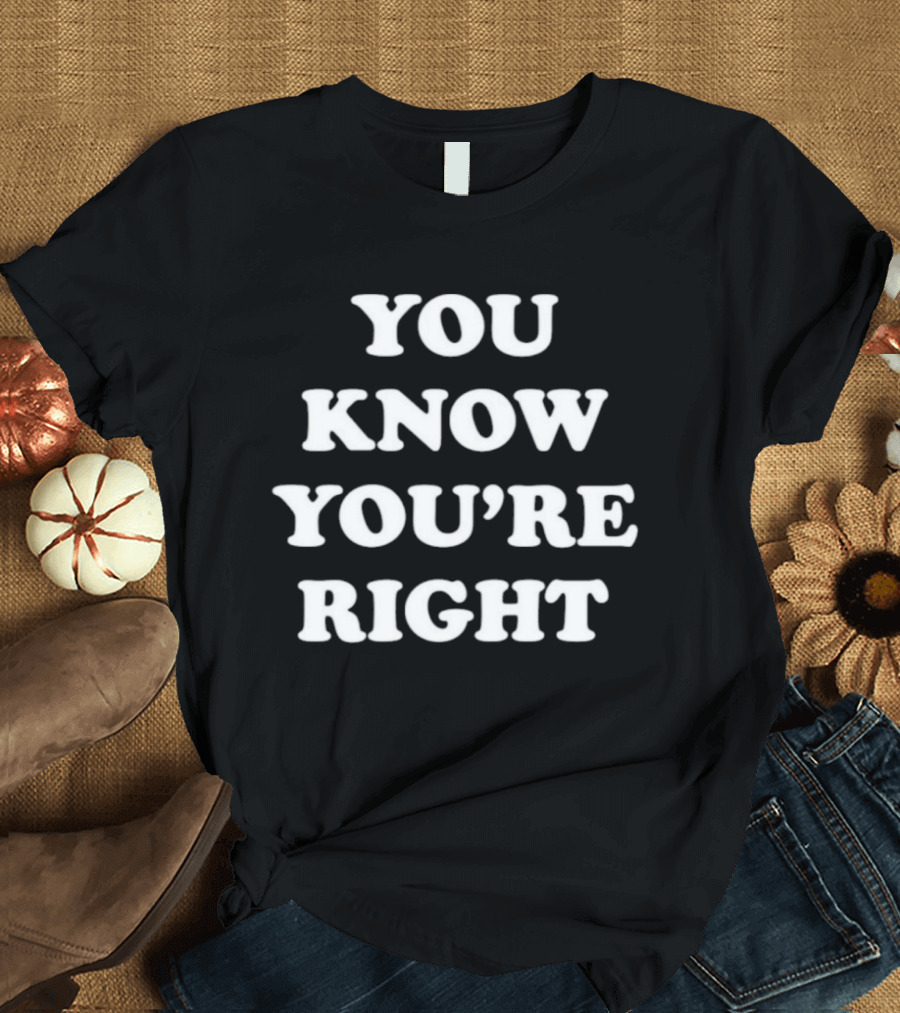 You Know You're Right Darius Garland T-Shirt