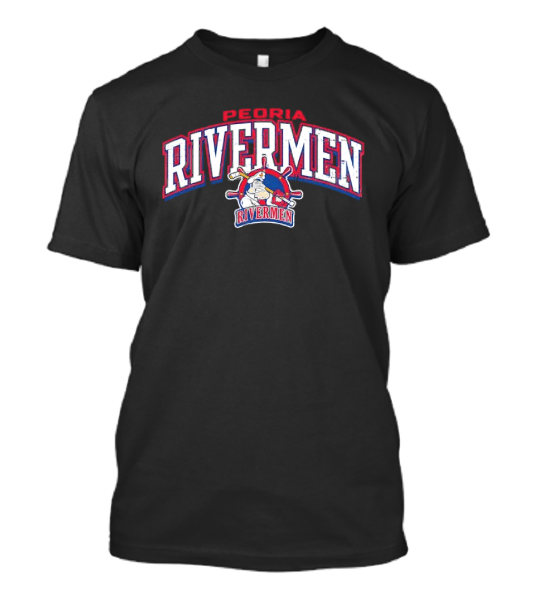 Peoria Rivermen Hockey Team Sports Merchandise Fan T-Shirt