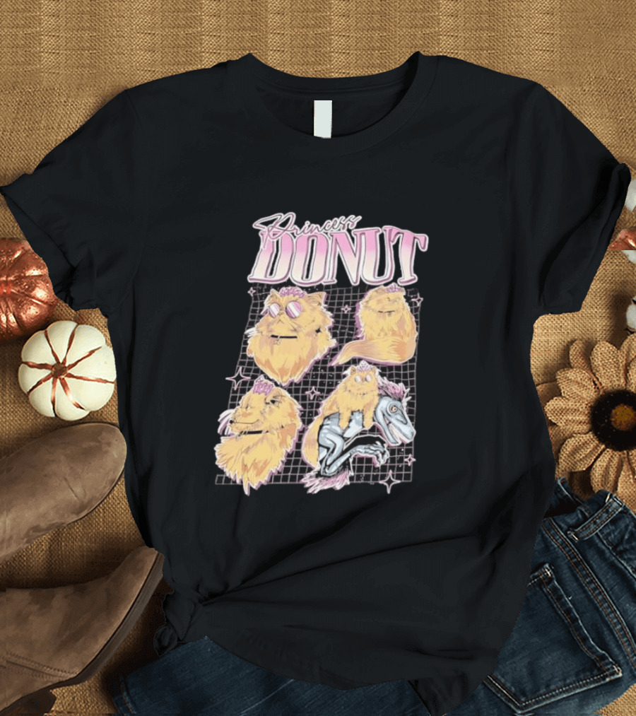 Princess Donut Collage Dungeon Crawler Carl Cat T-Shirt