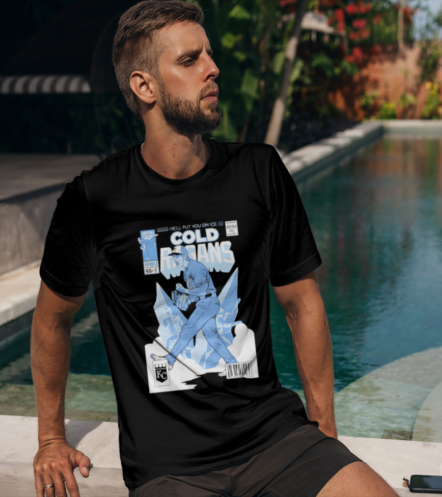 Kansas City Royals Cold Cole Ragans He'll Put You On Ice T-Shirt